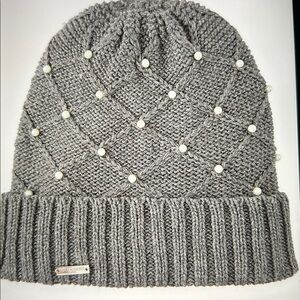 Karl Lagerfeld Beanie With Pearls